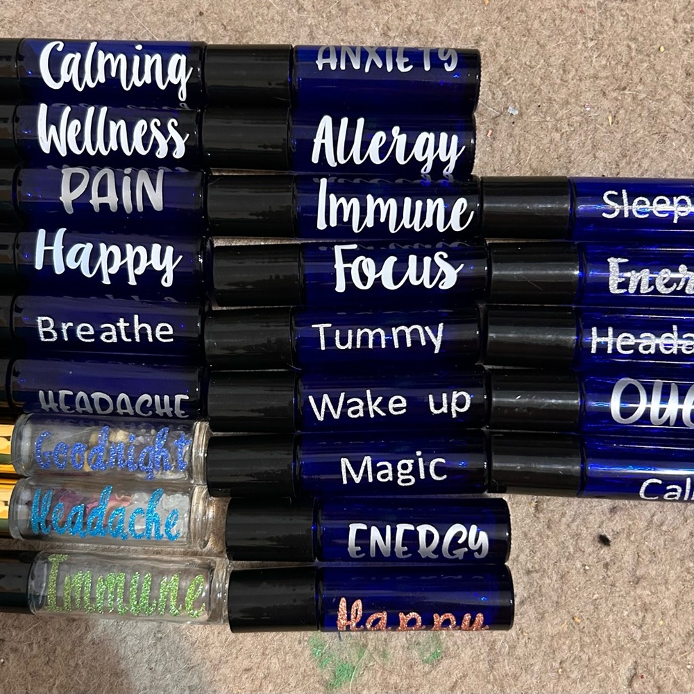 Aromatherapy Essential Oil Roller Set